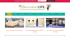 Desktop Screenshot of livingthenourishedlife.com